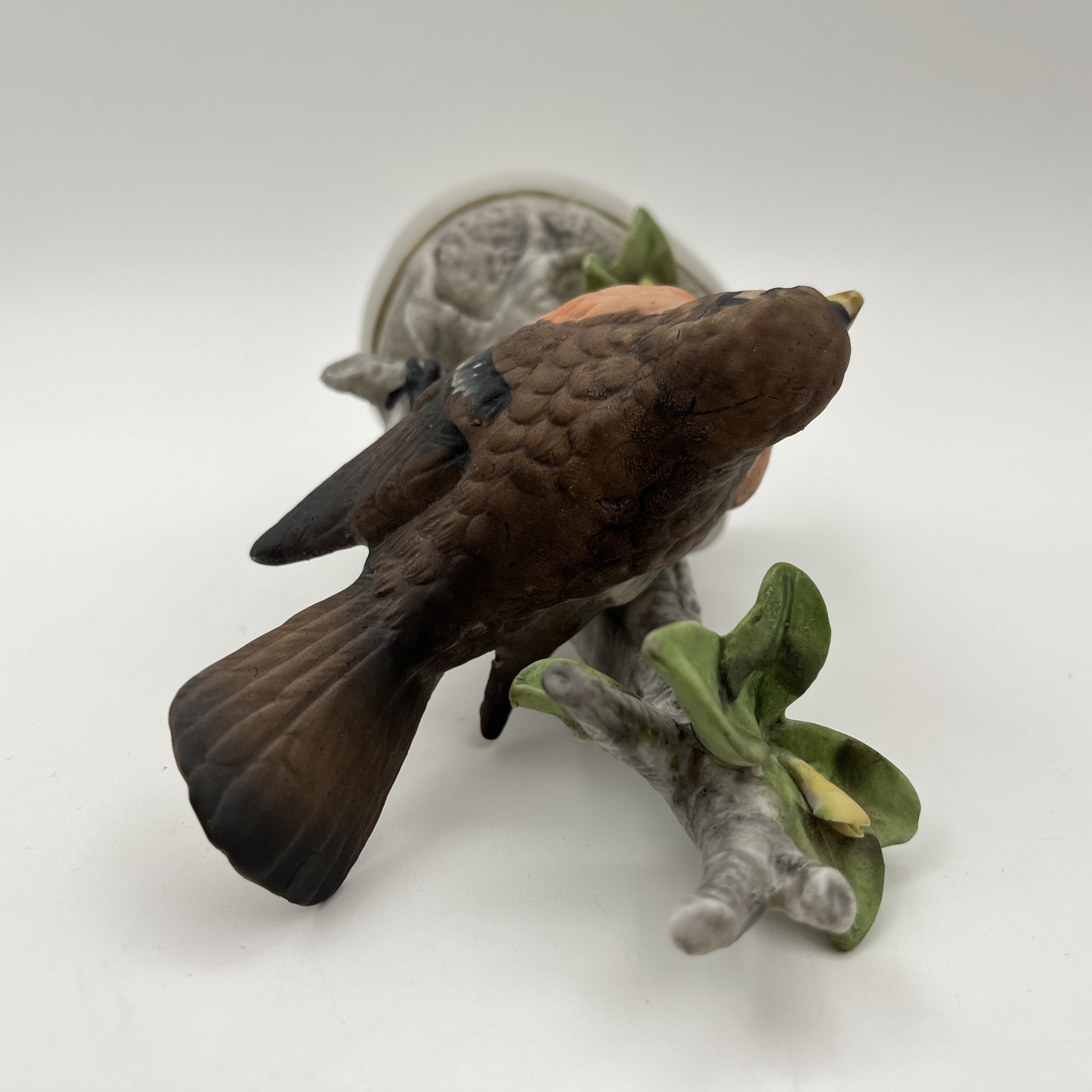 Статуэтка "Птица на ветке", бисквит, роспись, Западная Европа, 1970-1990 гг.