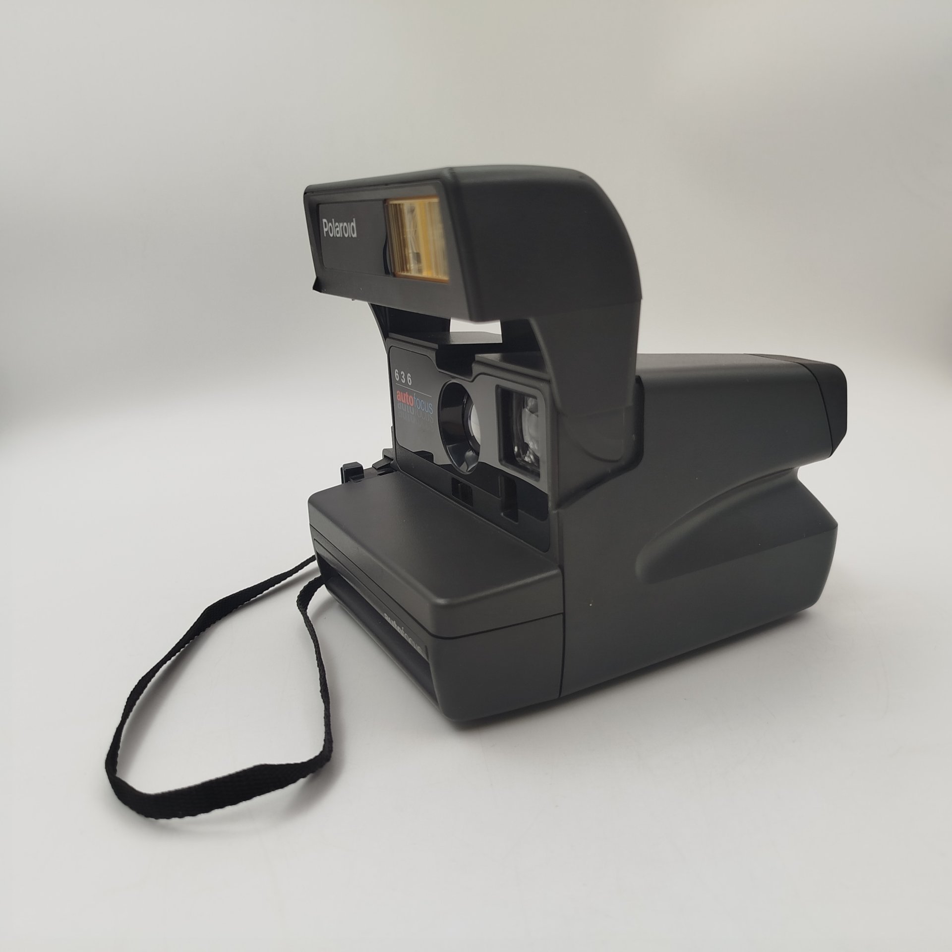 Фотоаппарат "Polaroid 636 AutoFocus", пластик, металл, Polaroid, Великобритания, 1988-2000 гг., Polaroid