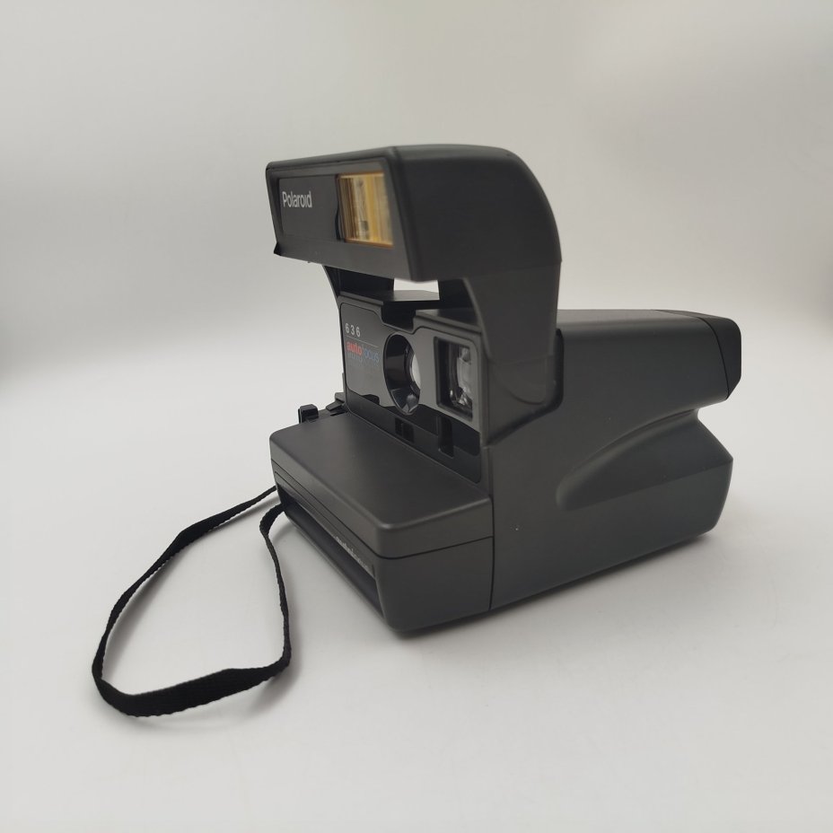 Фотоаппарат "Polaroid 636 AutoFocus", пластик, металл, Polaroid, Великобритания, 1988-2000 гг., Polaroid