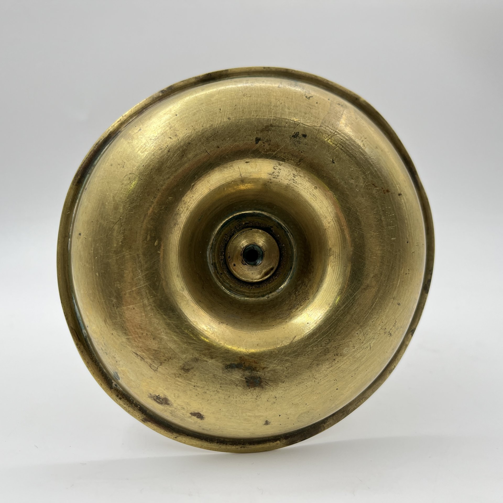 Подсвечник с подъемным механизмом, латунь, литье, Европа, 1950-1980 гг.