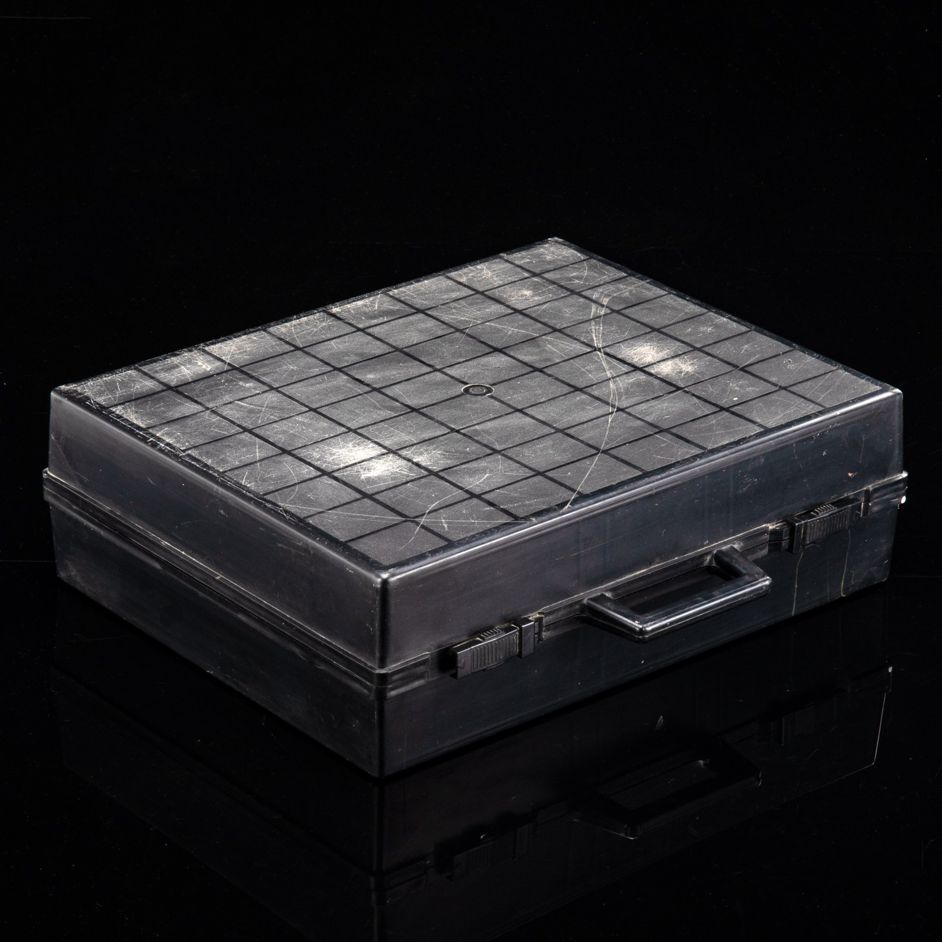 Машинка печатная портативная "Любава" в кофре с инструкцией, металл, полимерный материал, Рязанский завод счётно-аналитических машин, СССР, 1990 г.