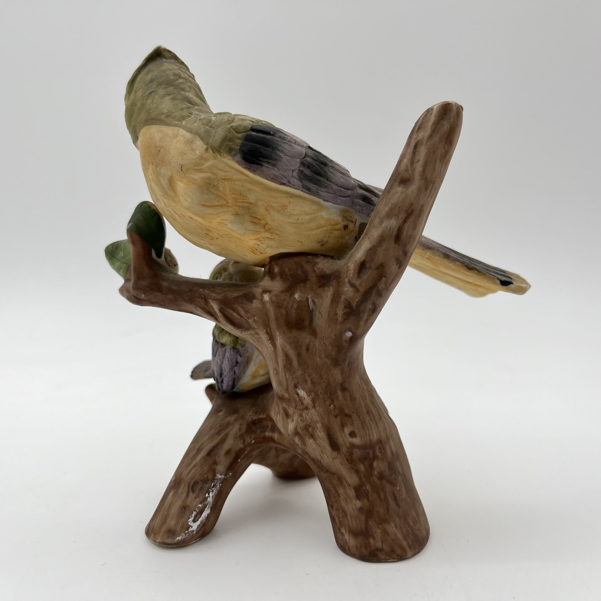 Статуэтка "Птица с птенцом на ветке"