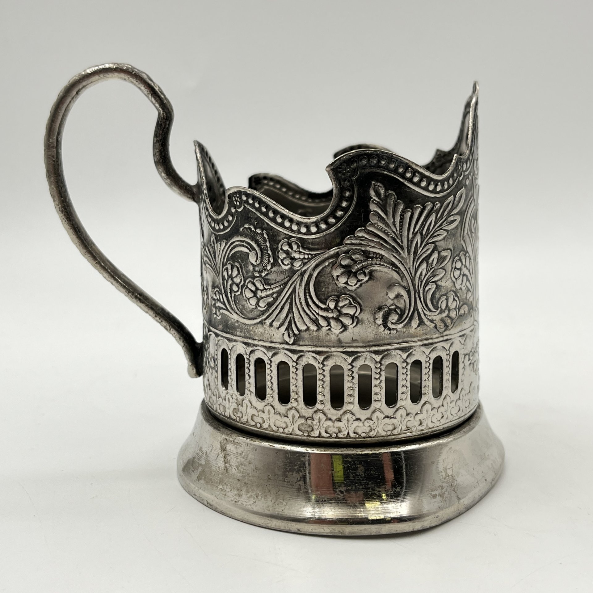 Подстаканник "Новый Крым", мНЦ (медь-никель-цинк), Кольчугинский завод цветных металлов, СССР, 1970-1990 гг.