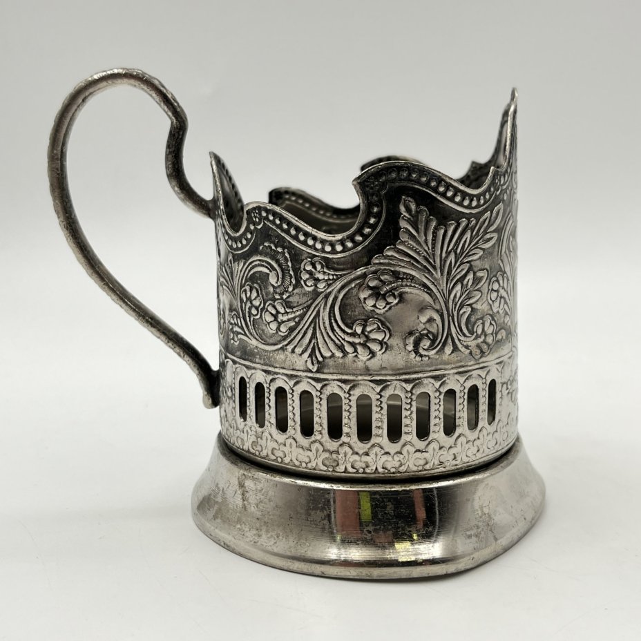 Подстаканник "Новый Крым", мНЦ (медь-никель-цинк), Кольчугинский завод цветных металлов, СССР, 1970-1990 гг.