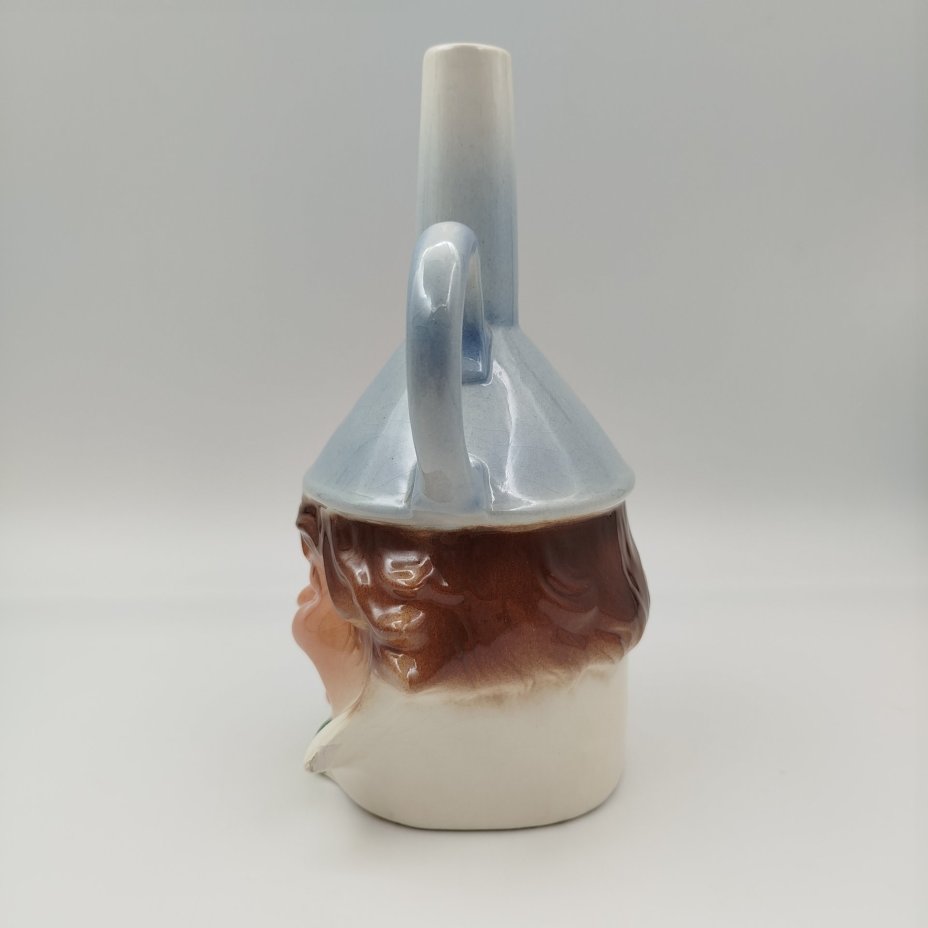 Штоф "Домашний доктор" в виде мужской головы, Schafer & Vater