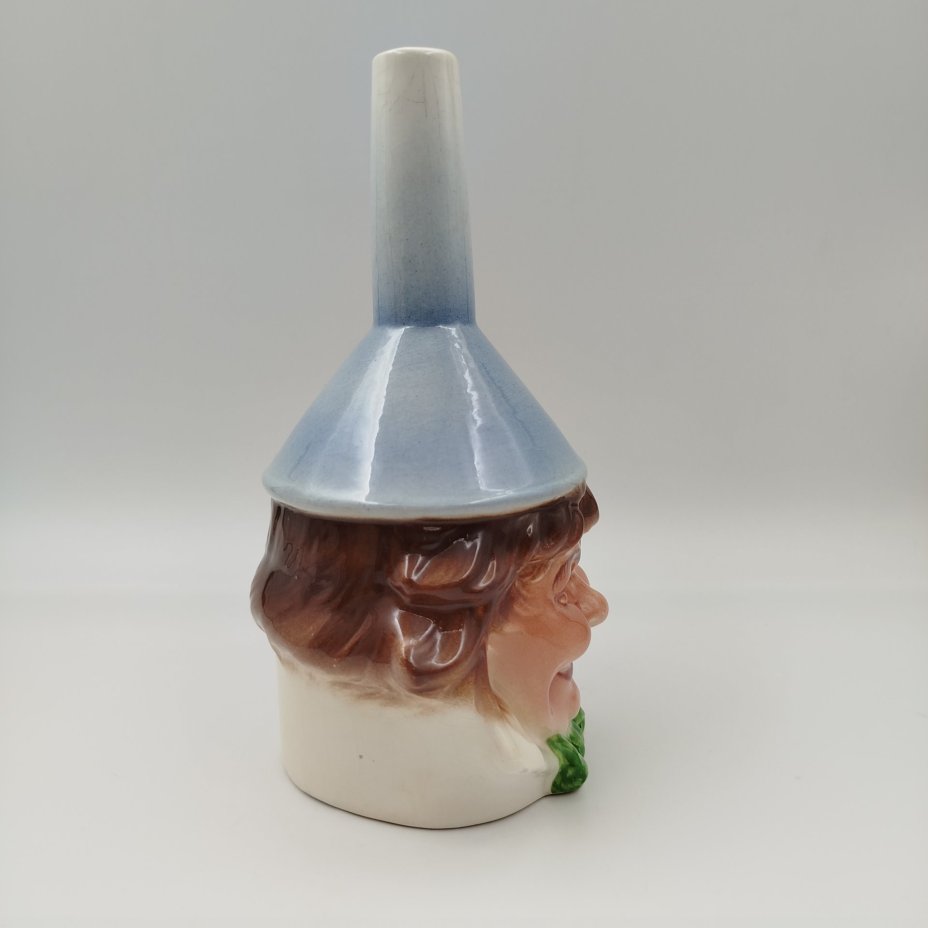 Штоф "Домашний доктор" в виде мужской головы, Schafer & Vater