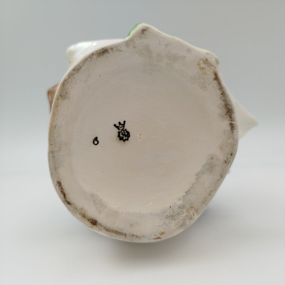 Штоф "Домашний доктор" в виде мужской головы, Schafer & Vater