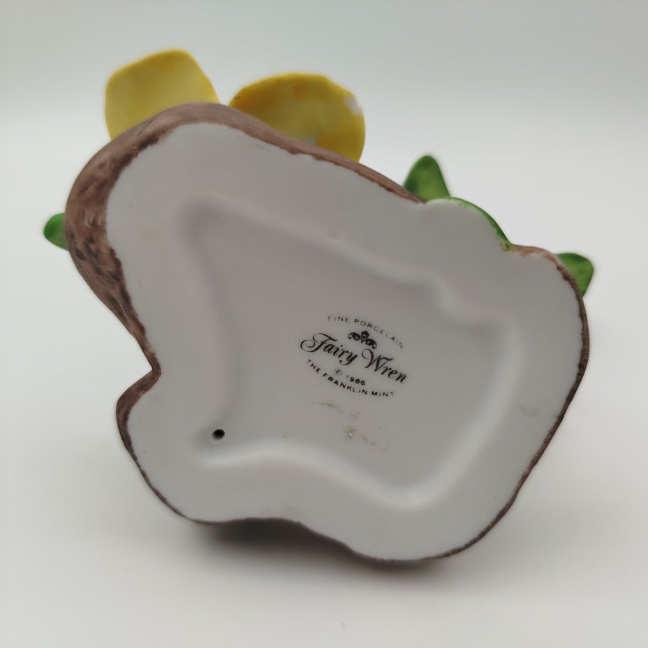 Статуэтка "Прекрасный расписной малюр", The Franklin Mint, фарфор, бисквит, роспись, Западная Европа, 1986-2000 гг.