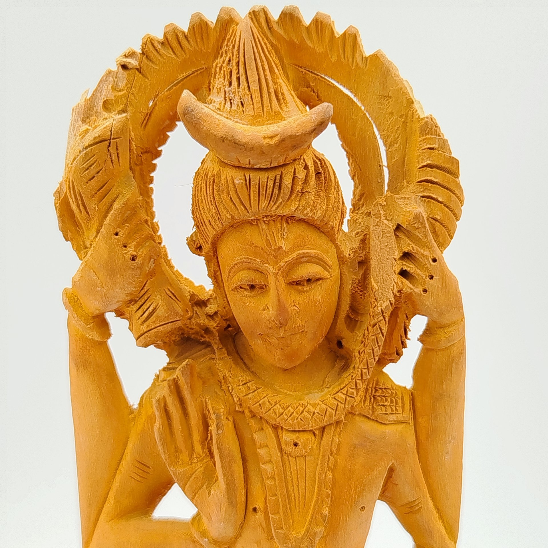 Статуэтка "Кришна", дерево, резьба, Индия, 1970-1990 гг.