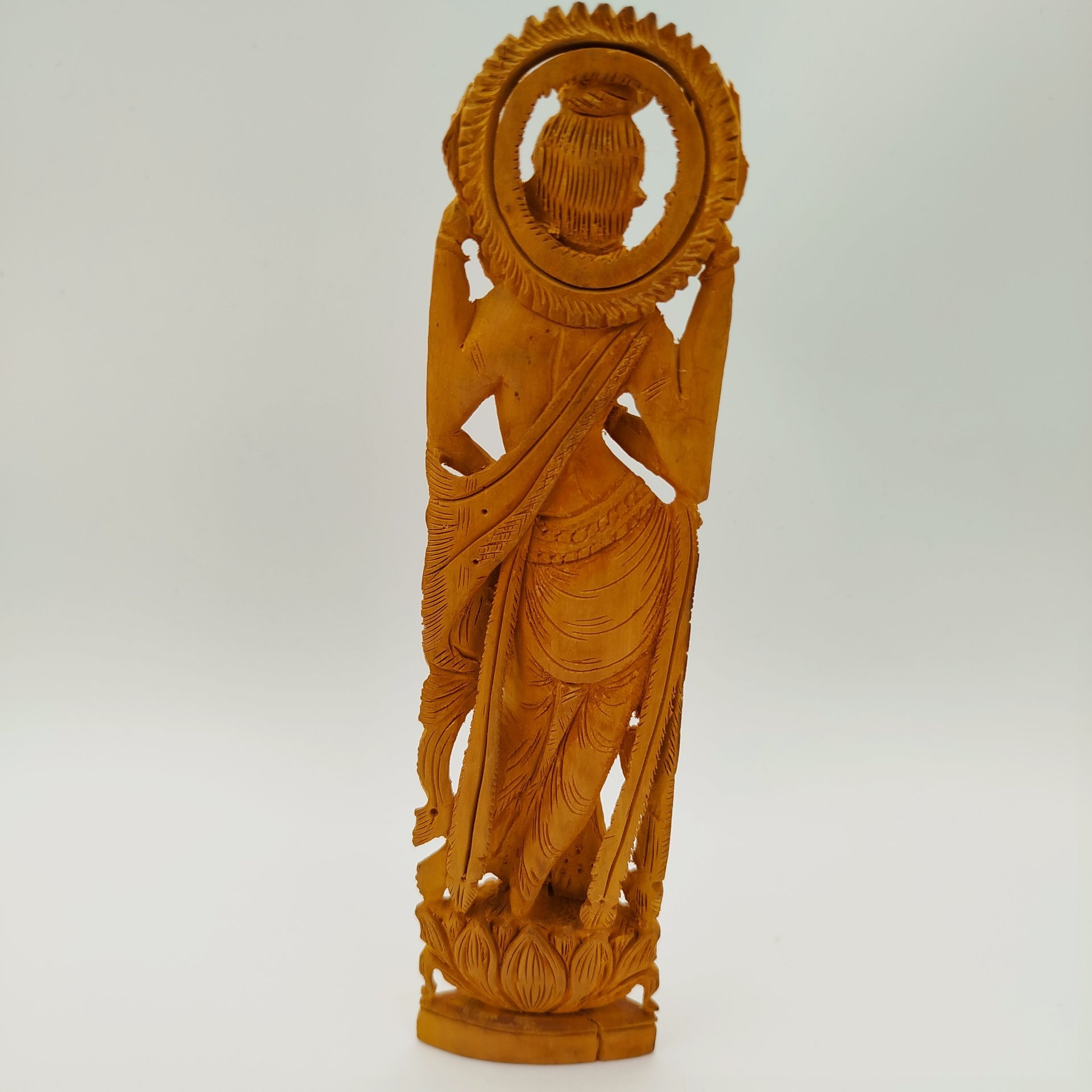 Статуэтка "Кришна", дерево, резьба, Индия, 1970-1990 гг.