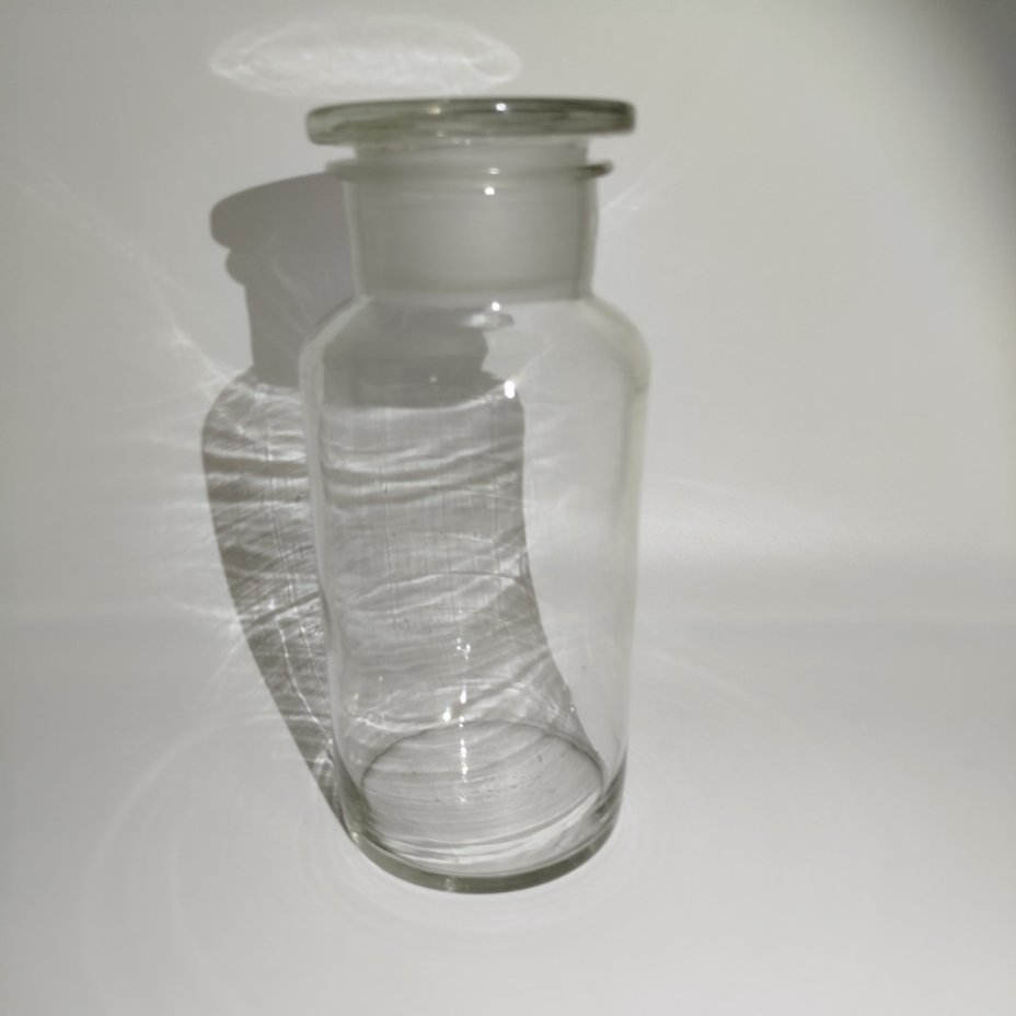 Банка с крышкой (для сыпучих продуктов), стекло, Россия, 1900-1940 гг.