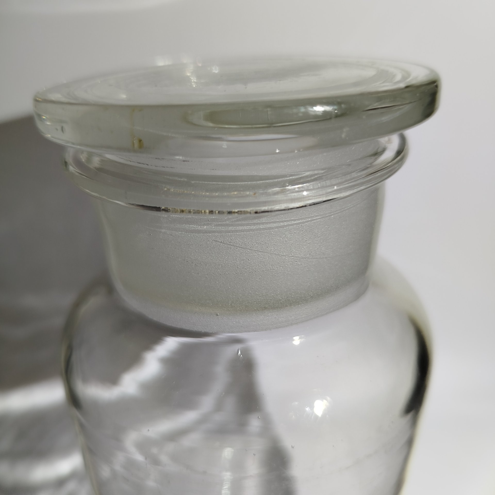 Банка с крышкой (для сыпучих продуктов), стекло, Россия, 1900-1940 гг.