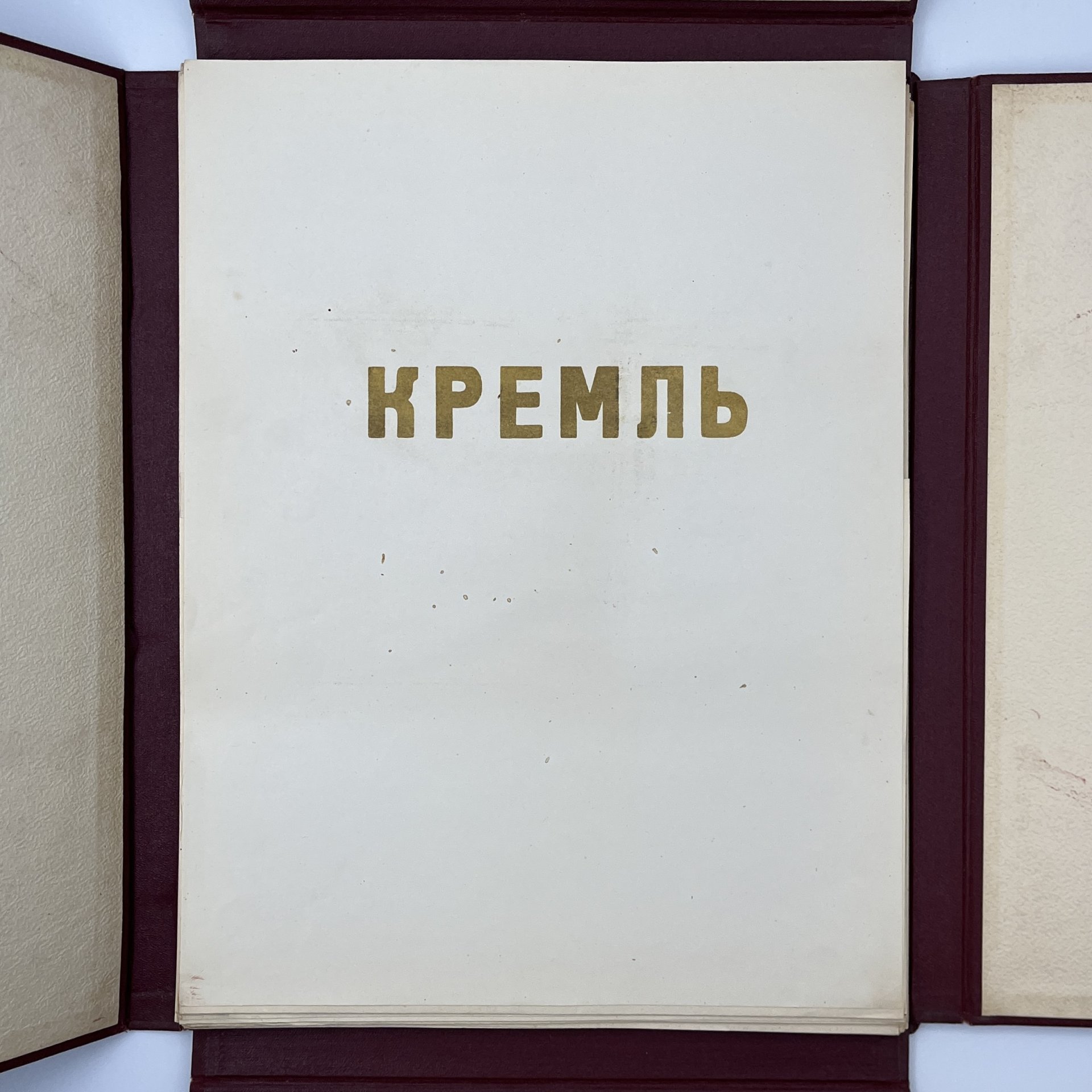 Фотоальбом "Кремль" (В честь 300- летия воссоединения Украины с Россией), составитель Н. Владимирский, Типография "Искра революции"