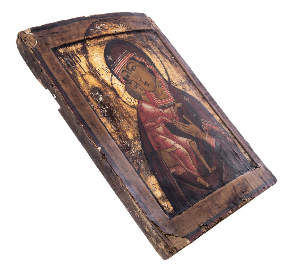 Икона "Богоматерь Феодоровская", дерево,  темпера, Российская Империя, 1880-1900 гг.