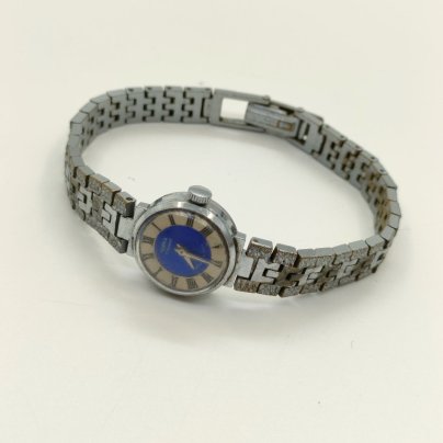 Часы наручные женские "Чайка" (17 камней), металл, стекло, золочение, Угличский часовой завод «Чайка», СССР, 1960-1980 гг.