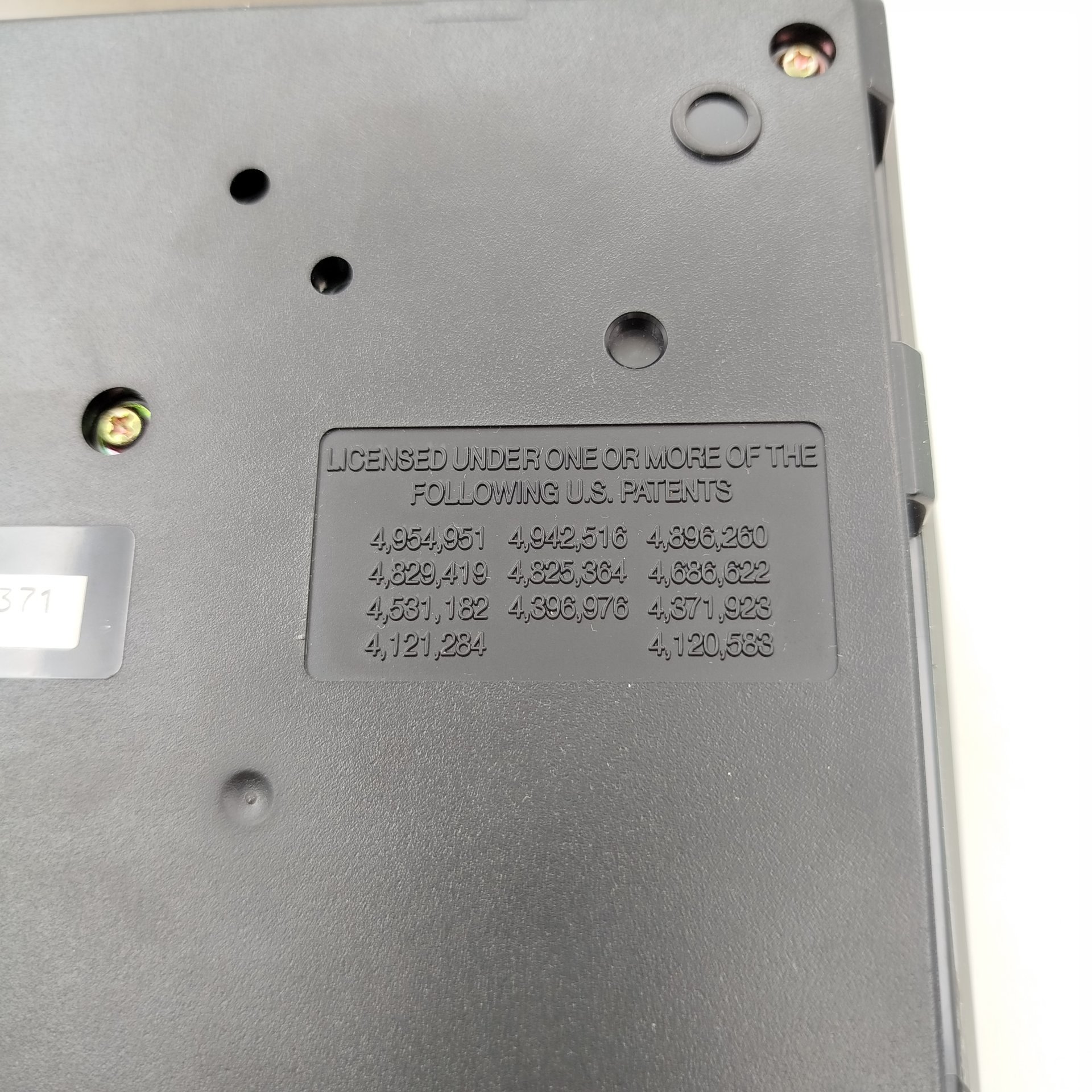 Автоответчик микрокассетный "KX-T5101BX" в оригинальной коробке и документами, Panasonic, пластик, металл, картон, бумага, Япония, 1995-1997 гг.