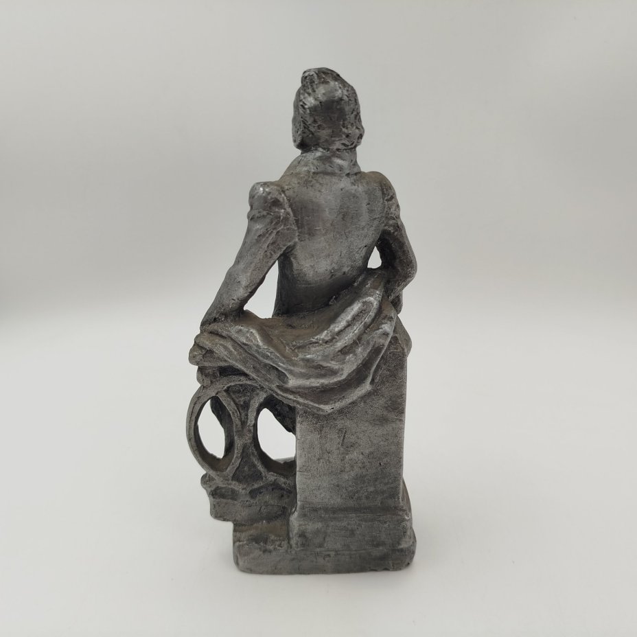 Статуэтка "Пушкин на мосту", силумин, СССР, 1960-1980 гг.