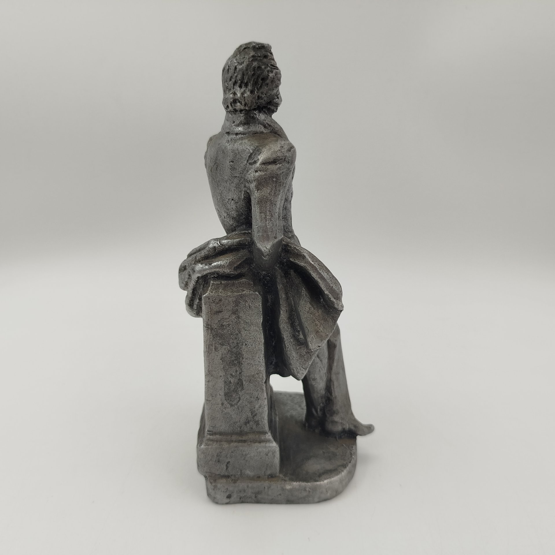 Статуэтка "Пушкин на мосту", силумин, СССР, 1960-1980 гг.