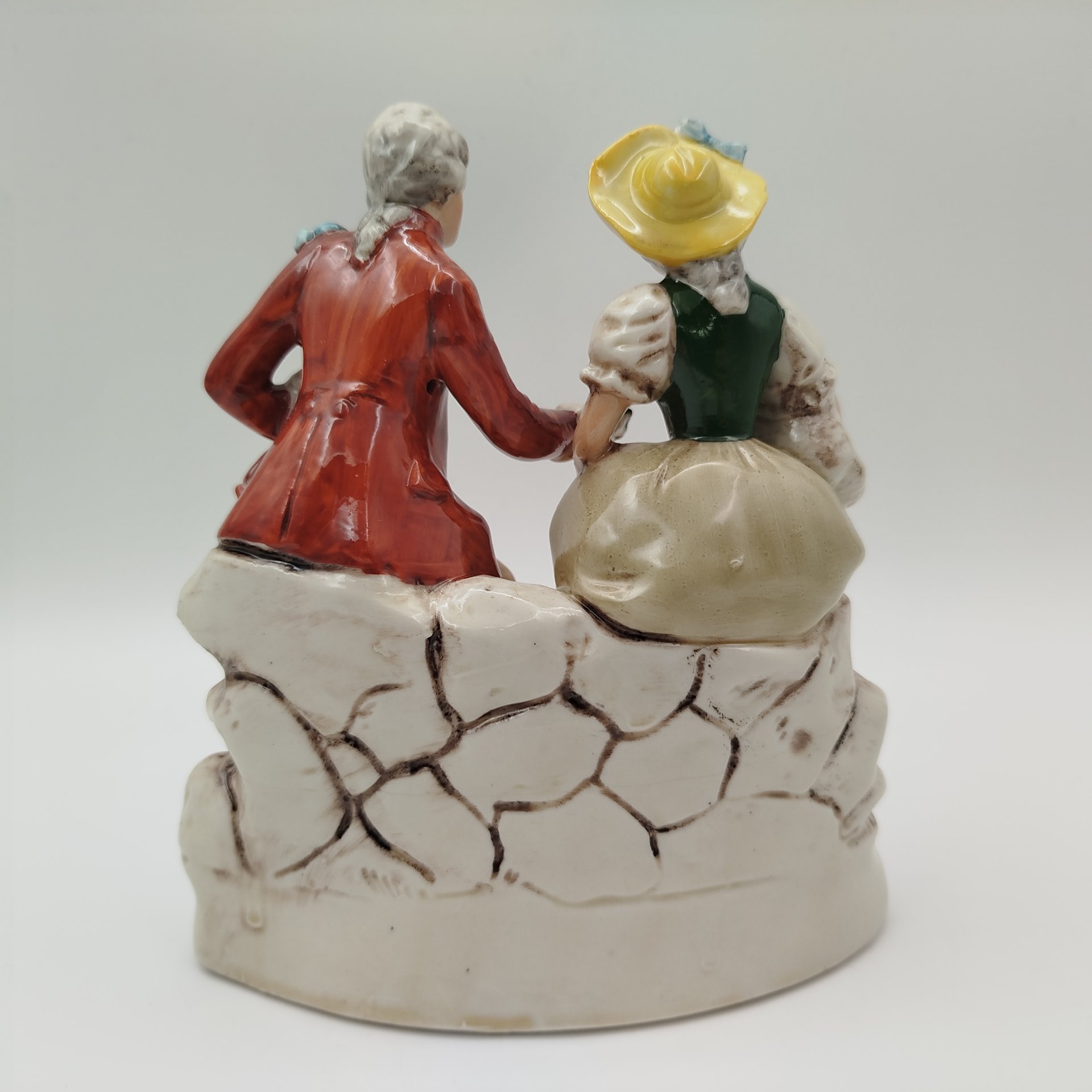 Статуэтка "Галантная сцена", фарфор, роспись, Германия, 1960-1980 гг.