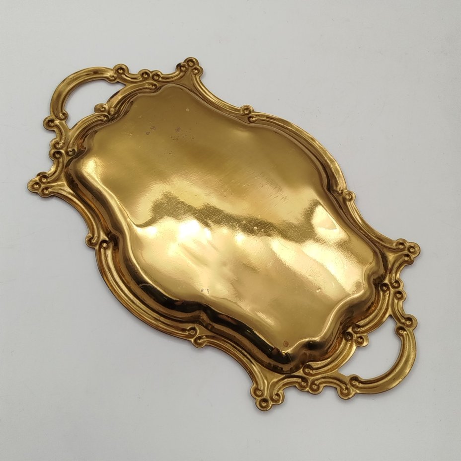 Поднос миниатюрный, металл, СССР, 1970-1990 гг.