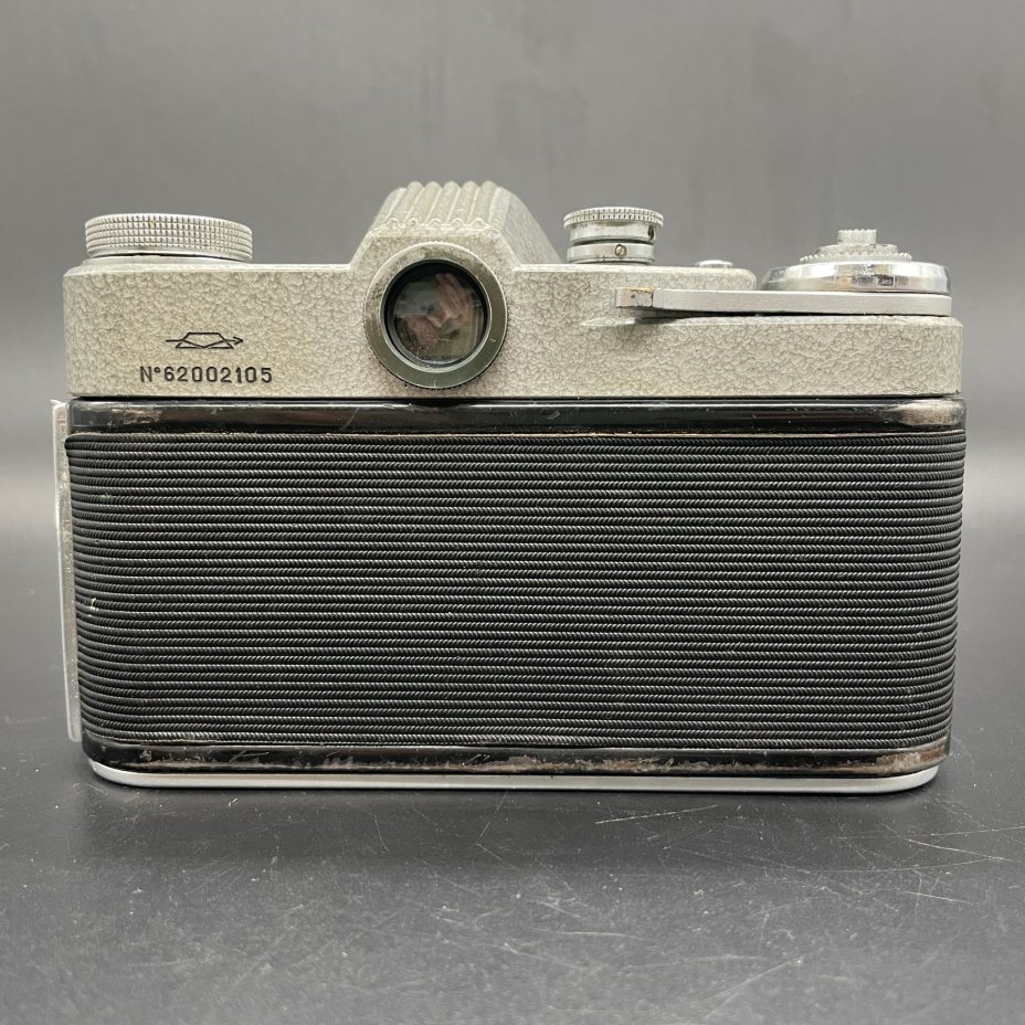 Фотоаппарат "Кристалл" с объективом "Индустар 50" в родном кофре, металл, стекло, пластик, кожа, Красногорский механический завод (КМЗ), СССР, 1962 г., Красногорский механический завод (КМЗ)