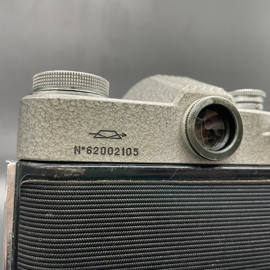 Фотоаппарат "Кристалл" с объективом "Индустар 50" в родном кофре, металл, стекло, пластик, кожа, Красногорский механический завод (КМЗ), СССР, 1962 г., Красногорский механический завод (КМЗ)