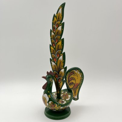 Письменный прибор "Жар-птица" в русском стиле, ЗАО "Хохломская роспись"