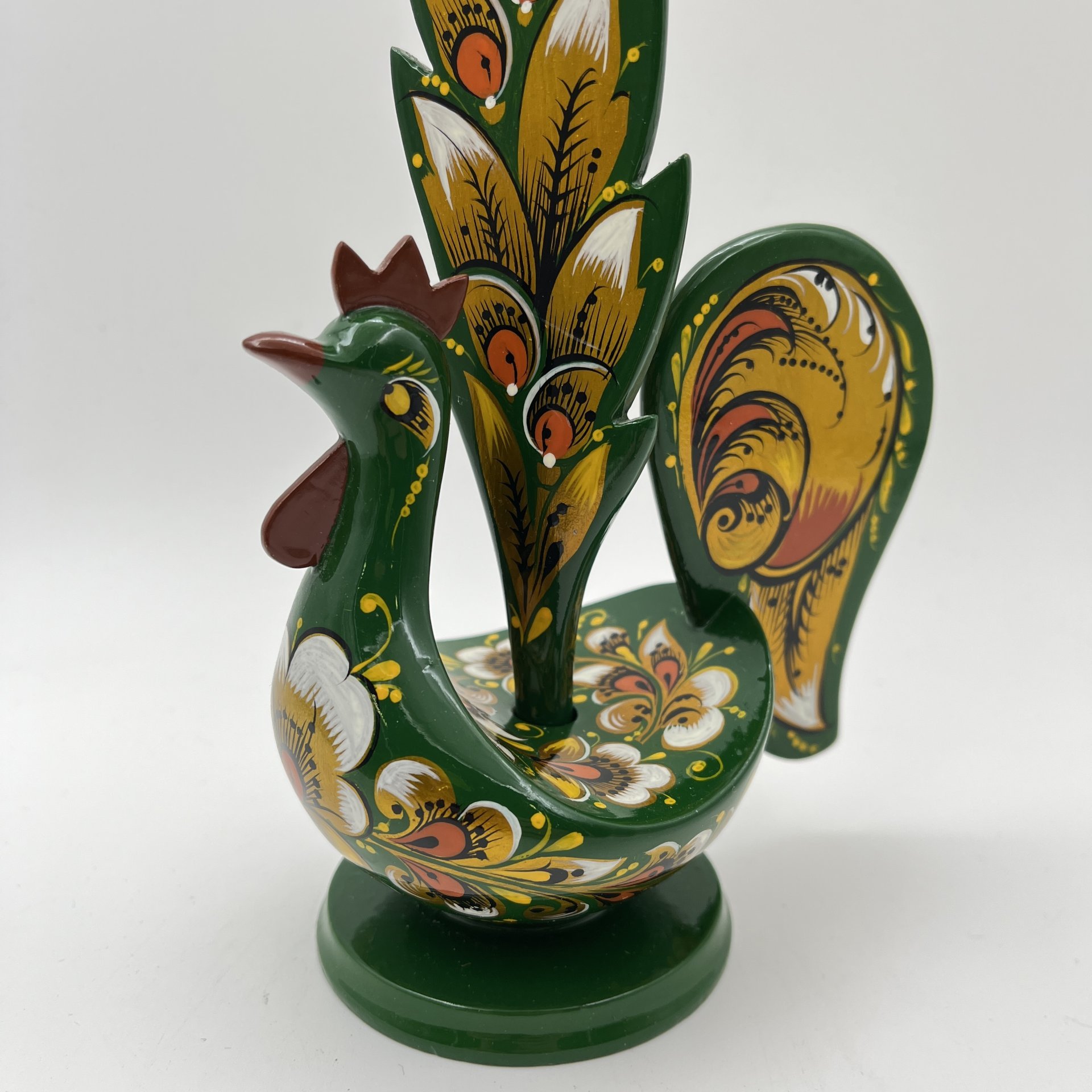 Письменный прибор "Жар-птица" в русском стиле, ЗАО "Хохломская роспись"