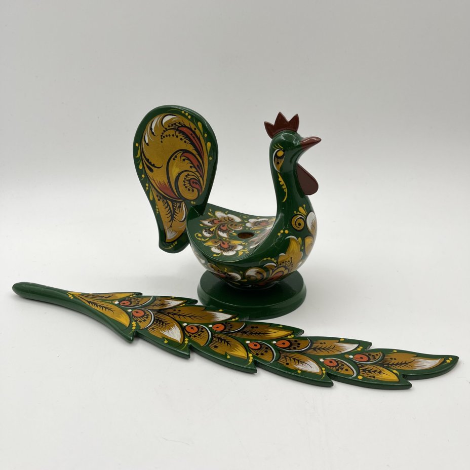 Письменный прибор "Жар-птица" в русском стиле, ЗАО "Хохломская роспись"