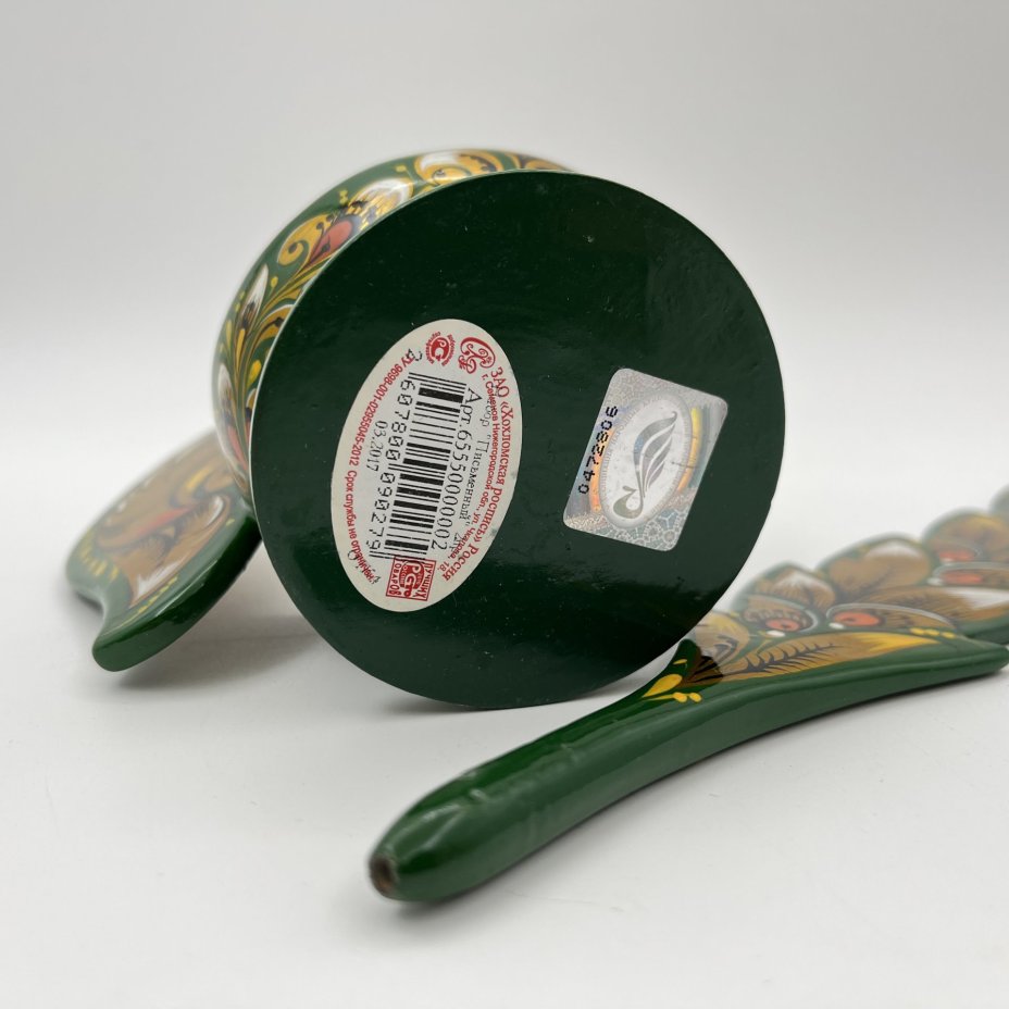 Письменный прибор "Жар-птица" в русском стиле, ЗАО "Хохломская роспись"