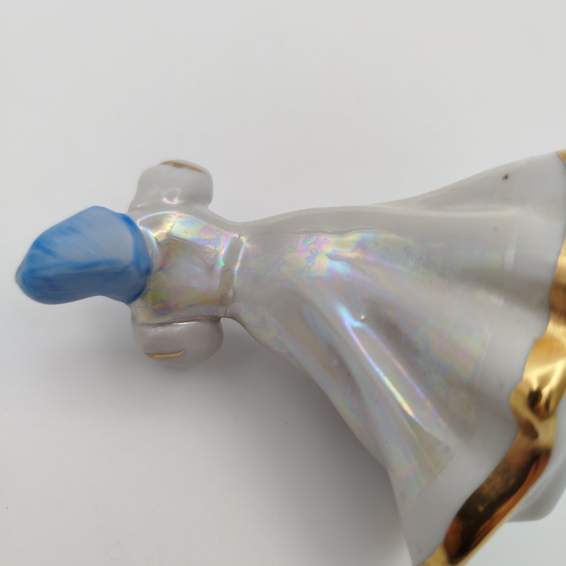 Скульптурная композиция из 3 статуэток "Русский перепляс", автор А.Д. Бржезицкая, Дулевский фарфоровый завод (Дулёво)