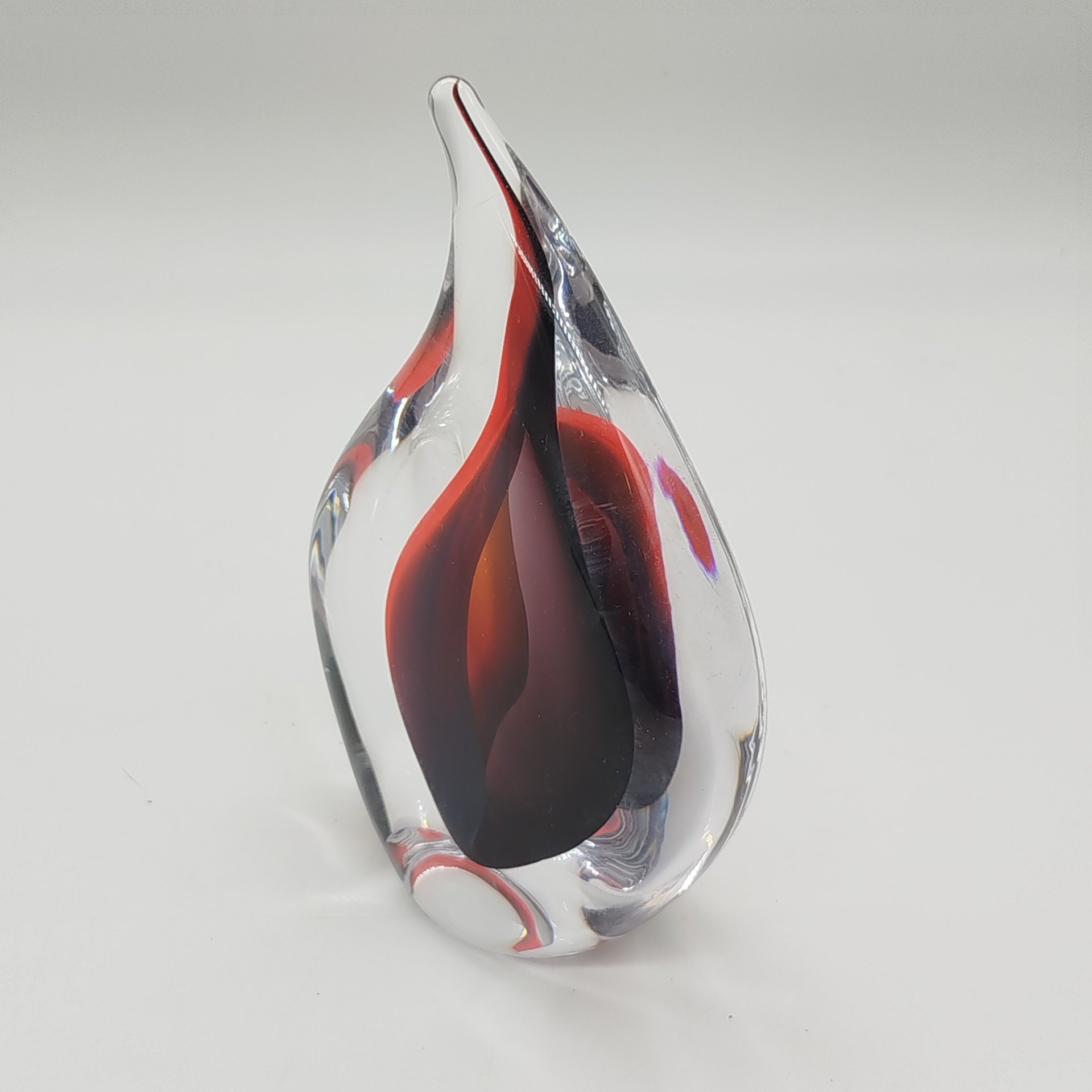 Пресс-папье/статуэтка "Капля" ("Капля крови"), Glass Remis