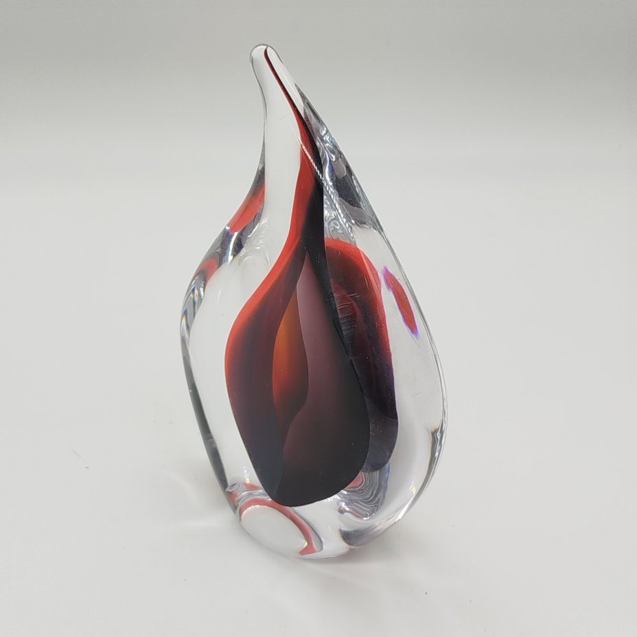 Пресс-папье/статуэтка "Капля" ("Капля крови"), Glass Remis