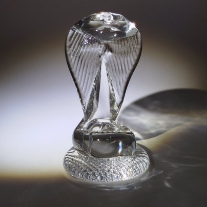 Статуэтка "Кобра", хрусталь, Российская Федерация, 1990-2015 гг.