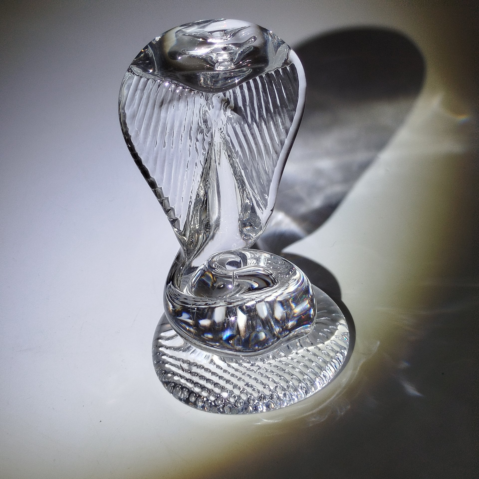 Статуэтка "Кобра", хрусталь, Российская Федерация, 1990-2015 гг.