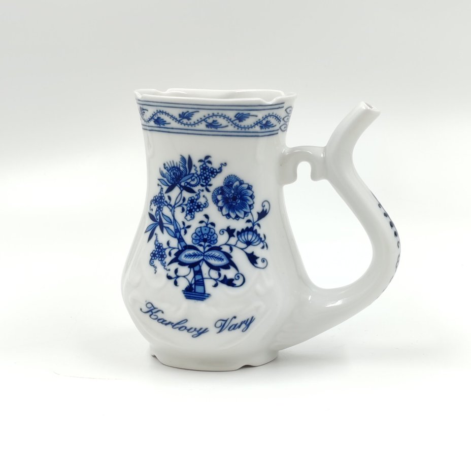 Чашка для минеральной воды (поильник) "Карловы Вары", фарфор, деколь, Viva Porcelan, Чехия, 1990-2010 гг.