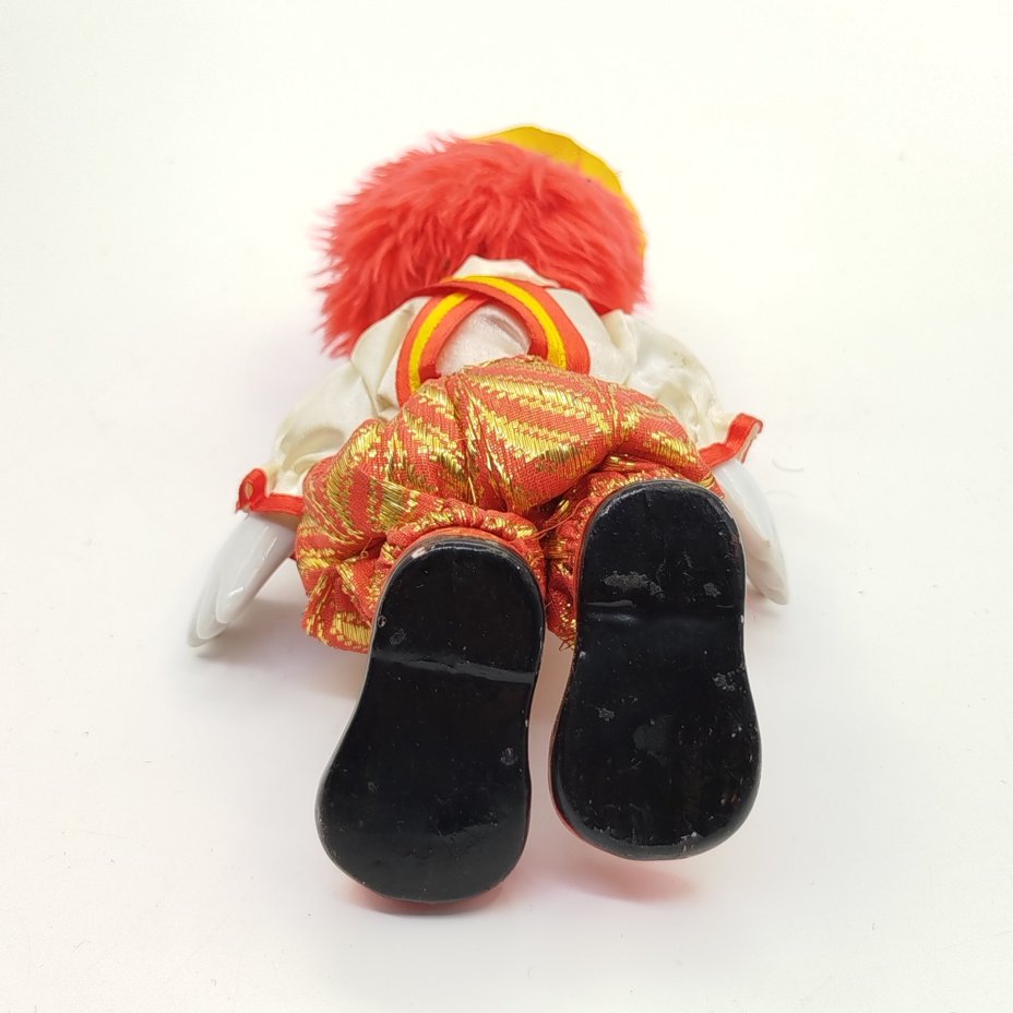 Статуэтка "Клоун с красными волосами"