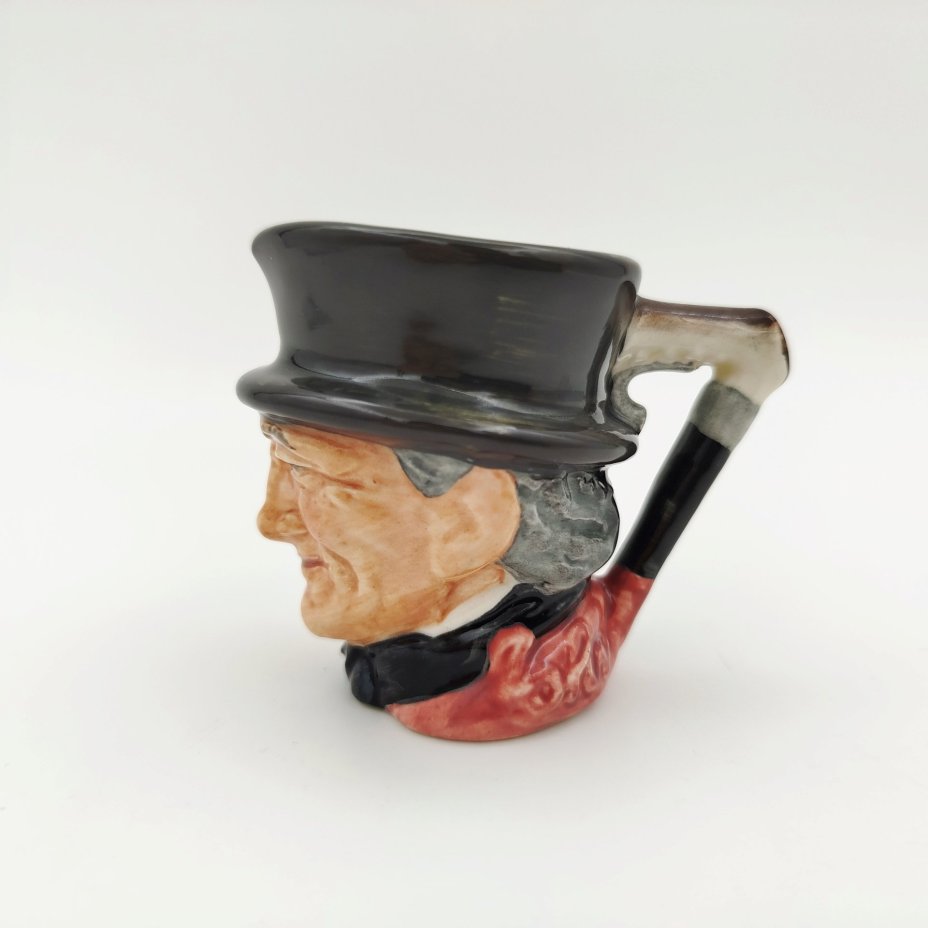 Кувшин миниатюрный (молочник)  "John Peel" ("Знаете ли вы Джона Пила?" - охотничья песня), автор Гарри Фентон, фаянс, роспись, Royal Doulton, Royal Doulton
