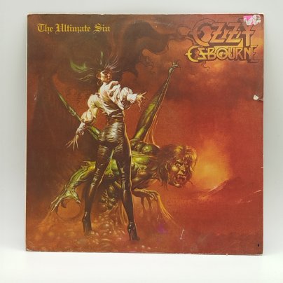 Грампластинка "Ozzy Osbourne - The Ultimate Sin", LP (Long play), EX (excellent), "Santa Records"