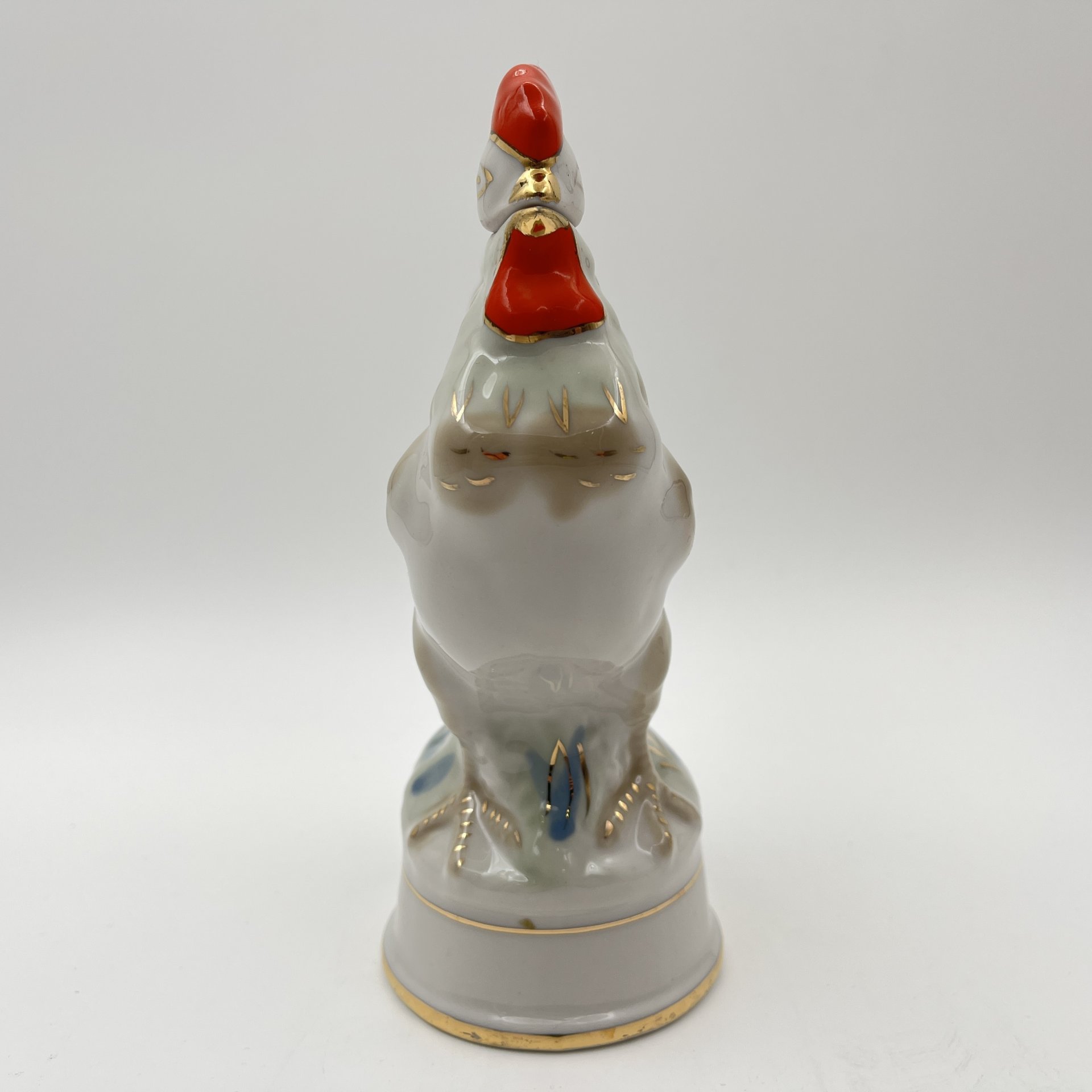 Штоф "Петух", фарфор, роспись, золочение, Городницкий фарфоровый завод, СССР, 1957-1960 гг.