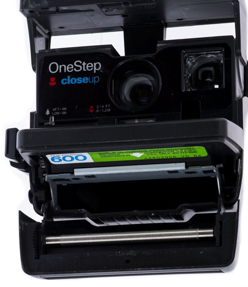 Фотоаппарат "Polaroid One Step Close Up", пластмасса, Великобритания, 1980-1990 гг., Polaroid