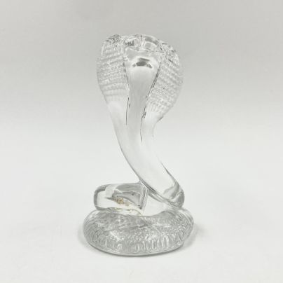 Статуэтка "Кобра", стекло, гутная техника, Российская Федерация, 2000-2010 гг.