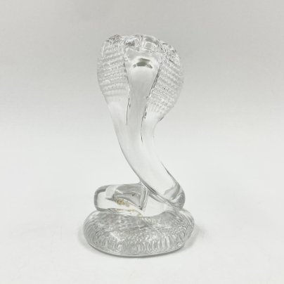 Статуэтка "Кобра", стекло, гутная техника, Российская Федерация, 2000-2010 гг.