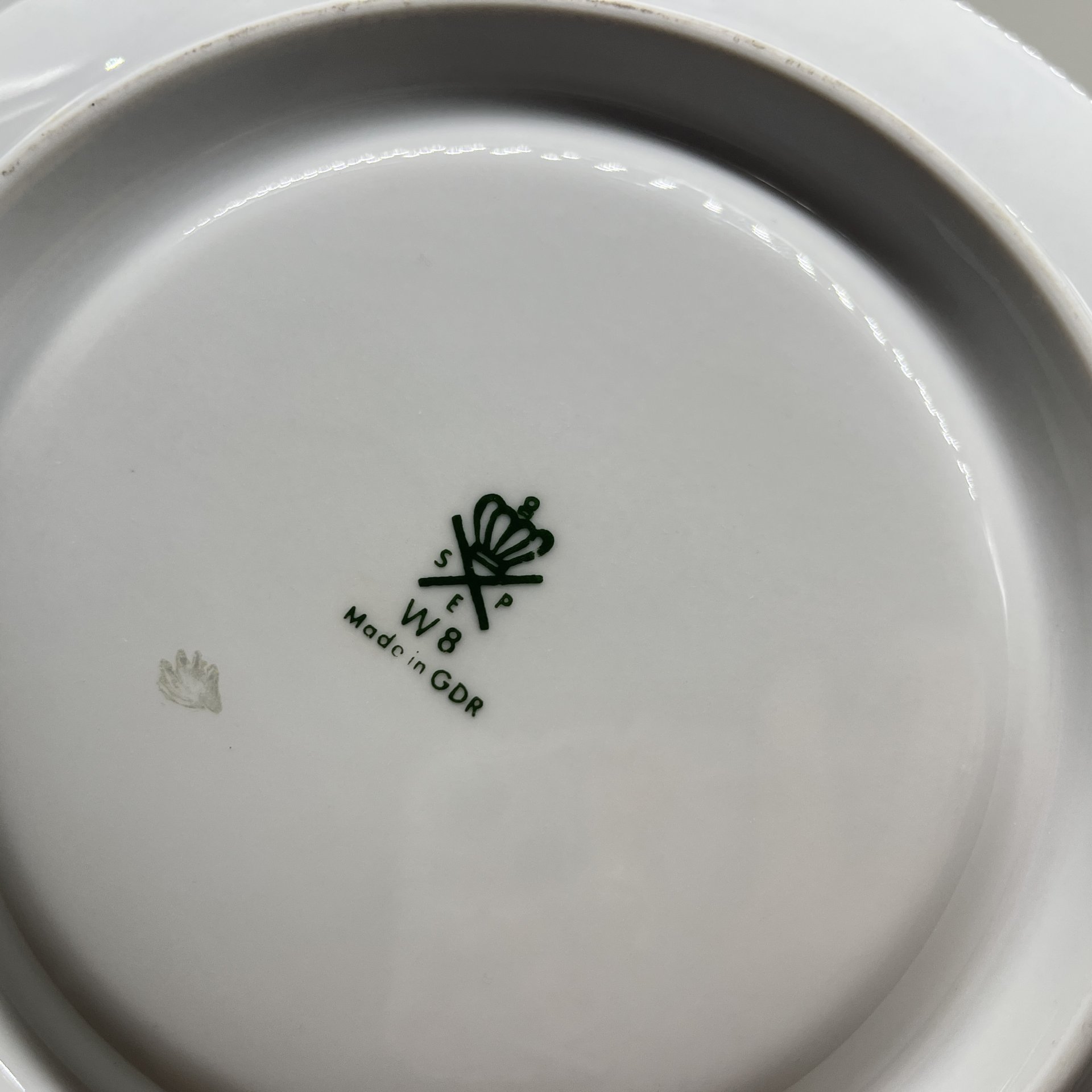 Набор из 3 блюдец и 1 десертной тарелки, Spezial Eisenberg Porzellan (SEP)