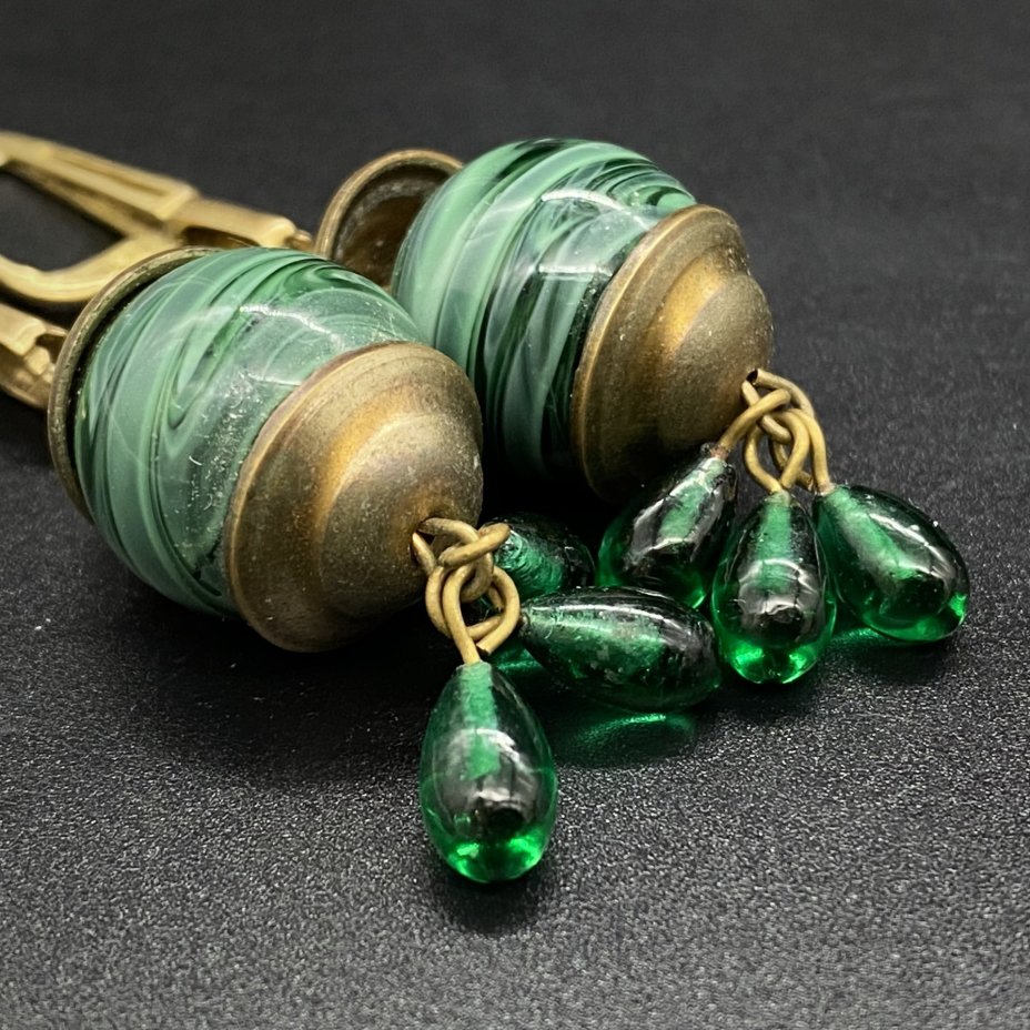 Серьги винтажные