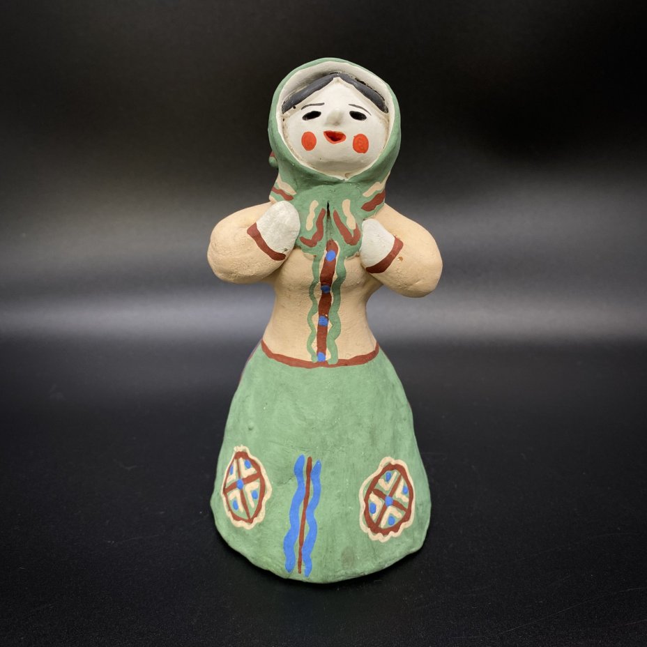 Игрушка каргопольская "Баба", г. Каргополь, Архангельская область