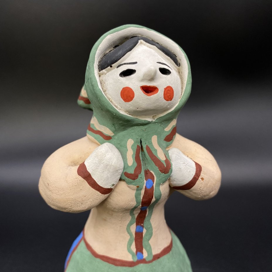Игрушка каргопольская "Баба", г. Каргополь, Архангельская область