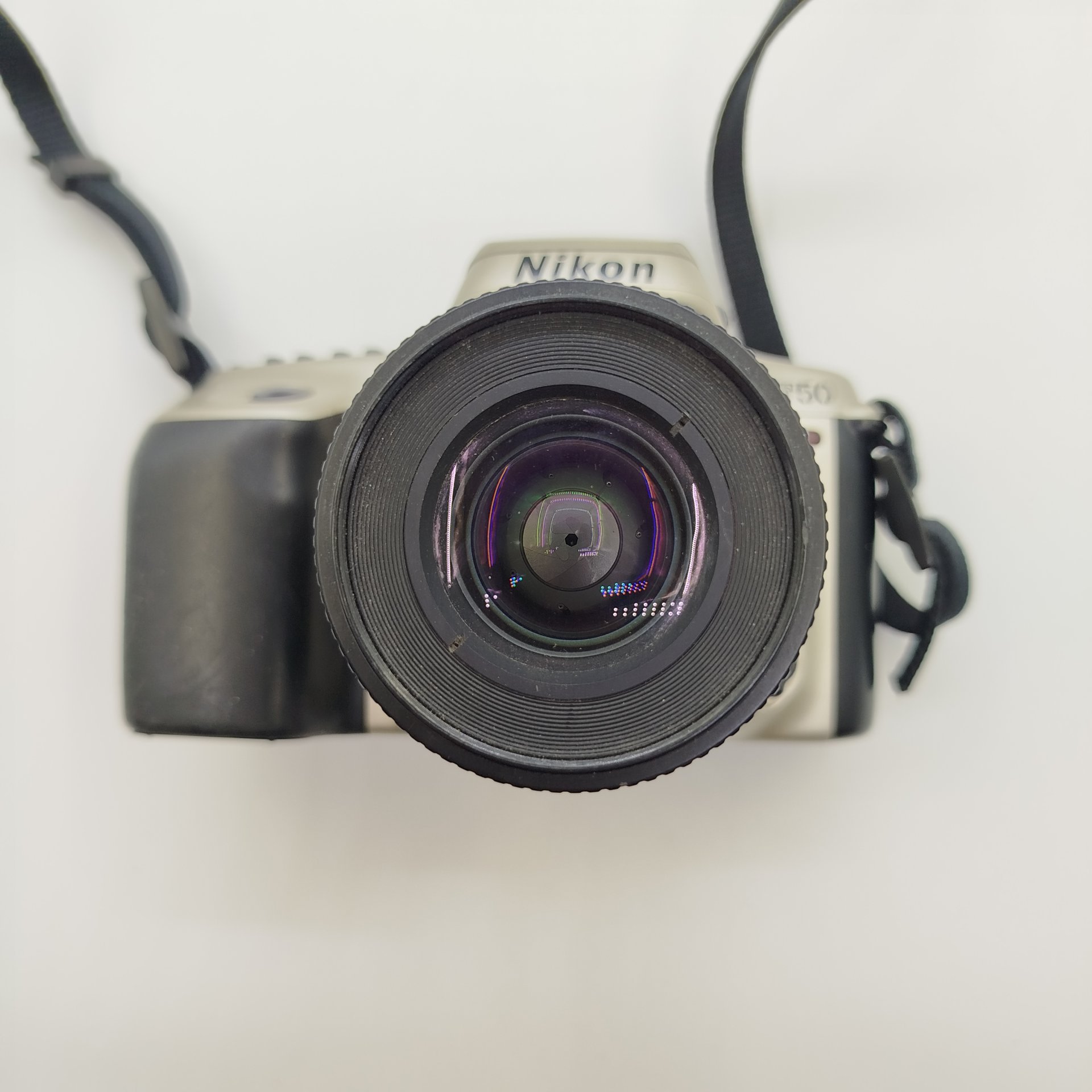 Фотоаппарат Nikon F50 с объективом Nikon AF Nikkor 35-80mm f4-5.6, пластик, стекло, металл, Япония, 1994-2000 гг.