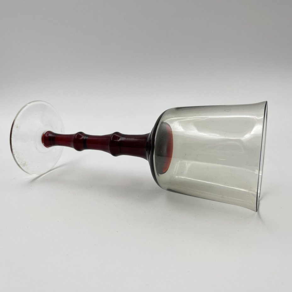 Бокал "Мещерский цветок", автор С. Пивоваров, хрусталь, Гусевской хрустальный завод (Гусь-Хрустальный), СССР, 1960-1980 гг.