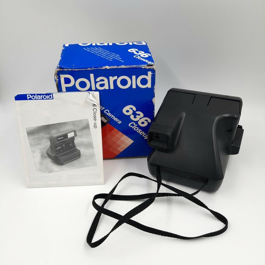 Фотоаппарат мгновенной печати "Polaroid 636 Close Up" в оригинальной коробке, Polaroid